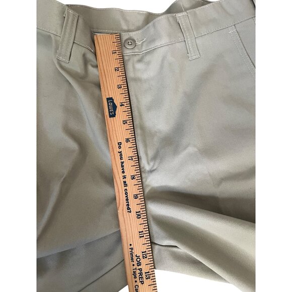 Cintas ComfortFlex Mens Work Beige Cargo Pants Size 30X30 - Picture 10 of 12